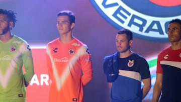 Veracruz presenta los uniformes que utilizará en la Liga MX