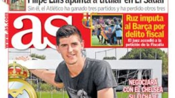 Courtois le dijo a Gil Marín que se irá al Madrid, según El Larguero