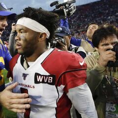 Jared Goff y Kyler Murray pueden ser baja en partido decisivo