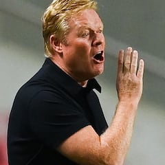 Koeman discutió con una vaca sagrada del Barça en Lisboa