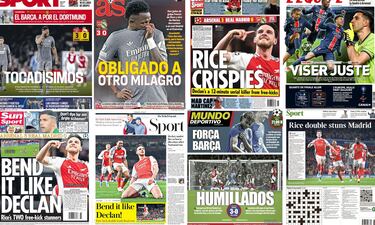 “Humillados”: La portadas inglesas y catalanas se ensañan con el Real Madrid