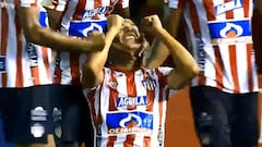 El gol en los descuentos con que Matías volvió en Junior