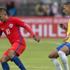 "Se busca...": Richarlison volvió a burlarse de Chile