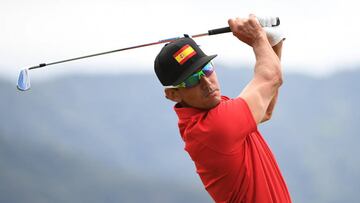 Rafa Cabrera Bello, a cinco golpes del oro, Sergio, a nueve