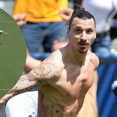 Ibrahimovic entró perdiendo 1-3, dirigió la remontada e hizo este gol para la historia de la MLS