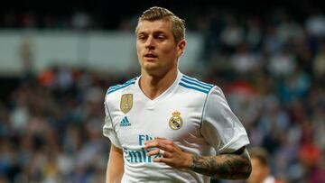 Toni Kroos con el Real Madrid. 