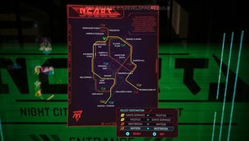 cyberpunk metro