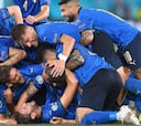 La goleada de Italia ante Suiza