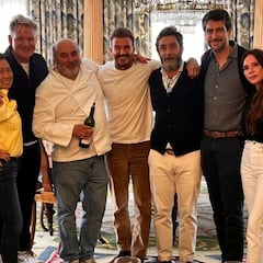 David Beckham celebra su cumpleaños en Valladolid con el chef Gordon Ramsay