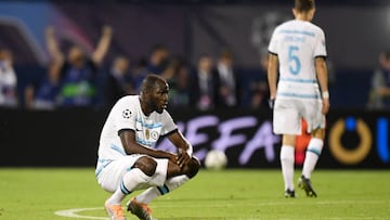 ZAGREB, CROATIA - SEPTEMBER 06: Kalidou Koulibaly of Chelsea looks dejected following their side's defeat the UEFA Champions League group E match between Dinamo Zagreb and Chelsea FC at Stadion Maksimir on September 06, 2022 in Zagreb, Croatia. (Photo by Jurij Kodrun/Getty Images)