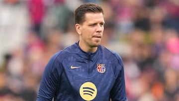 ¡El momento que se vivió! Szczęsny entrenando con su hijo