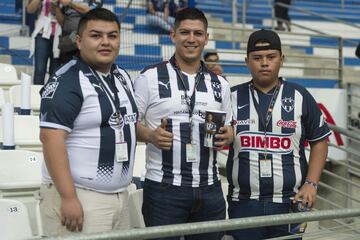 La afición dio color a la semifinal en el BBVA Bancomer