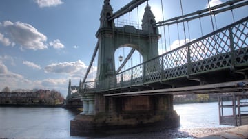 Why the UK has foil-wrapped one of its most iconic bridges