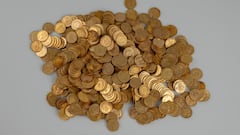 Dos senderistas encuentran un tesoro valorado en 300.000 euros