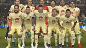 Platilla del Club Am&eacute;rica