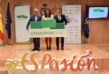 Una bandera verde para el deporte
