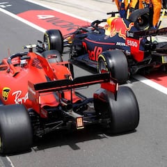 Leclerc aprendió la lección y se la devolvió a Verstappen