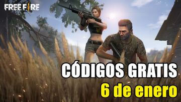 Free Fire | Códigos de hoy viernes 6 de enero de 2023: recompensas gratis