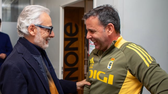 Jesús Martínez, de visita en Oviedo