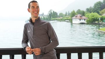 El ciclista australiano y líder del BMC para el Tour de Frabncia, Richie Porte