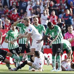 Las mejores imágenes del derbi sevillano