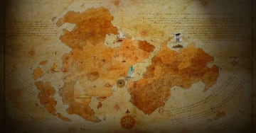 Este será el mapa mundi de Final Fantasy XVI.