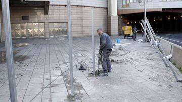 Han comenzado ya las obras de demolición del Vicente Calderón.