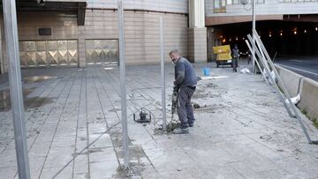 Han comenzado ya las obras de demolici&oacute;n del Vicente Calder&oacute;n.