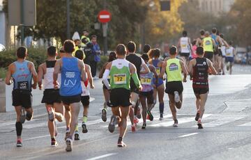 Las mejores imágenes del maratón de Valencia