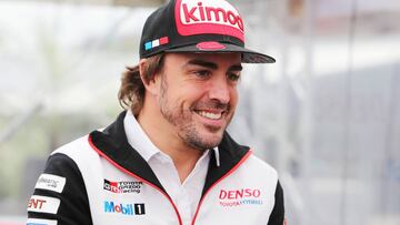 Fernando Alonso, piloto de Toyota en el WEC.