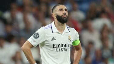 Karim Benzema, delantero francés del Real Madrid.