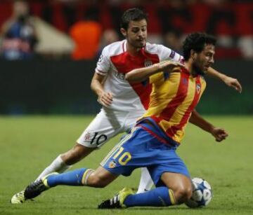 Daniel Parejo y Bernardo Silva.