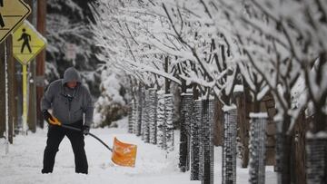 Alerta por nieve y lluvia helada en USA: Estados afectados este fin de semana