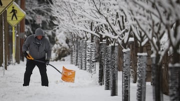 Alerta por nieve y lluvia helada en USA: Estados afectados este fin de semana
