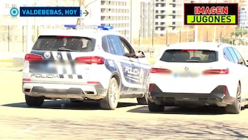 La policia para a Trent a la salida de Valdebebas