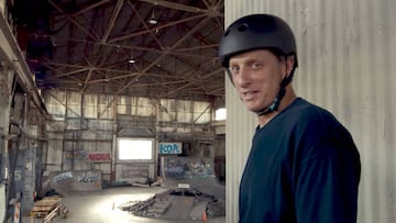 Recrean el &#039;Warehouse&#039; para que lo patine Tony Hawk 