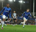 Iwobi frena al Newcastle y rescata al Everton en el 99'