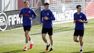 28/02/20 ENTRENAMIENTO ATLETICO DE MADRID
GRUPO LLORENTE MORATA MARIO HERMOSO