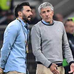 La sorpresa de Setién a Sarabia en plena entrevista en directo