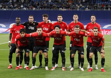 Equipo del Mallorca.