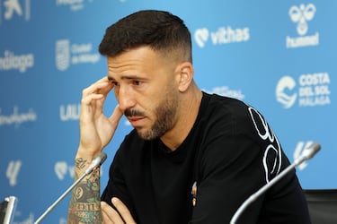 Dioni se despide del M¨¢laga: ¡°Tengo todav¨ªa f¨²tbol para rato¡±
