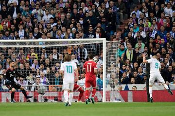 Benezema empató el partido. 1-1.