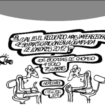 Las mejores viñetas deportivas de Forges