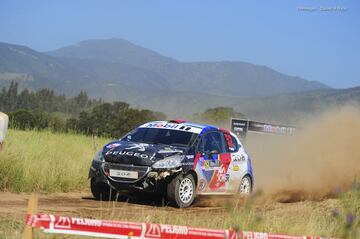 Felipe Rossi y Luis Allende en el RallyMobil Valparaíso 2017