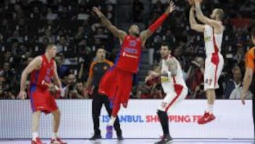 Spanoulis, con ayuda de Printezis, se cargó otra vez al CSKA en la pasada Final Four.