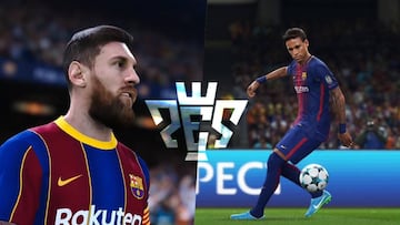 Ya pasó con Neymar: Messi, portada en PES 2021 y anuncia que se va