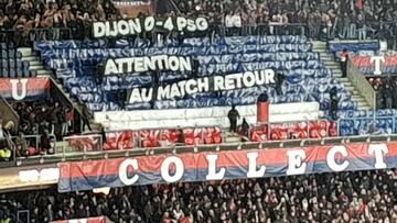 Los ultras del PSG tiran de sarcasmo: "Cuidado con la vuelta"