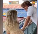 El momento de ensueño de Griezmann con su hija en Camp Nou