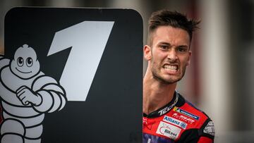 Tulovic el d¨ªa de su victoria en MotoE, en Austria 21.