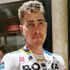 Peter Sagan sufre una caída entrenando en Canarias